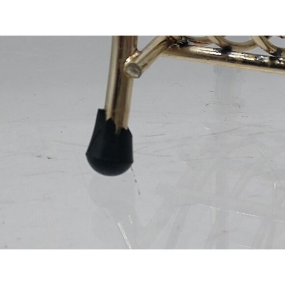 Retro Office Spiral Letter/Bill/Holder, Gold Tone MCM Vintage - Picture 7 of 7